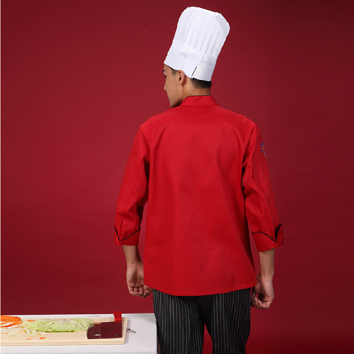 廚師工作服春秋裝