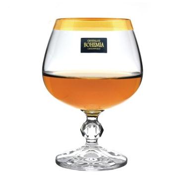 【捷克鉆石形洋酒杯】