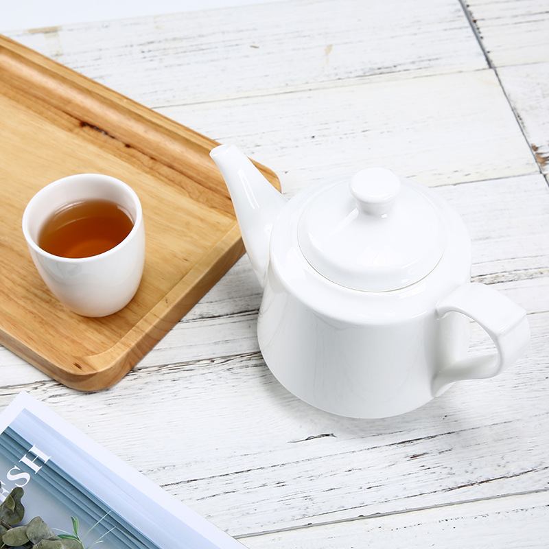 純白大號(hào)法式壺