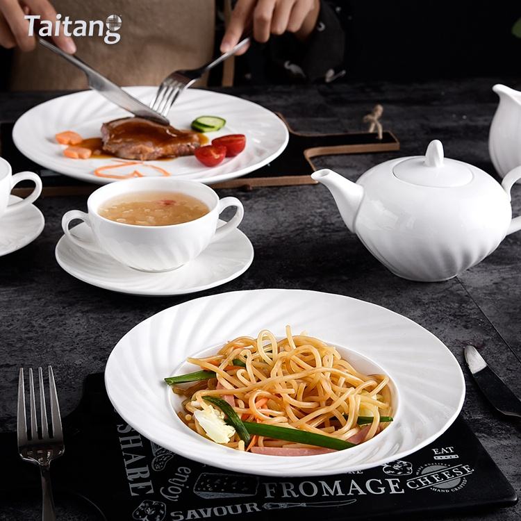 旋風(fēng)系列-純白陶瓷餐具